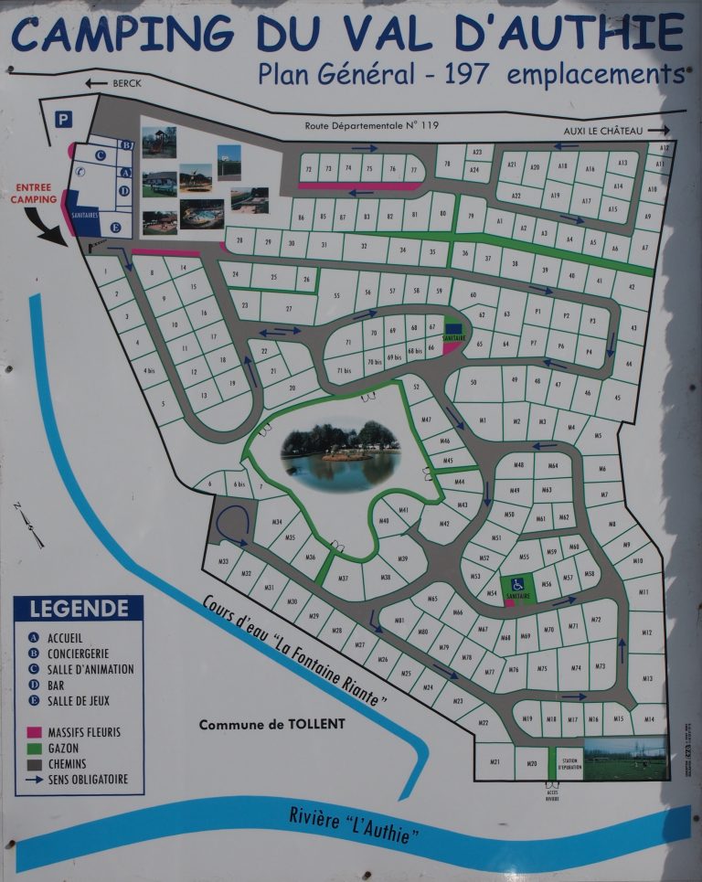 Camping Abbeville Camping du Val d'Authie Tollent